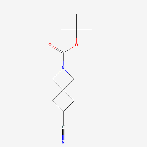 tert-butyl 6-cyano-2-azaspiro[3.3]heptane-2-carboxylate