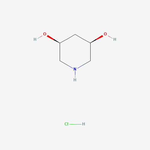 (3R,5S)-rel-Piperidine-3,5-diol hydrochloride