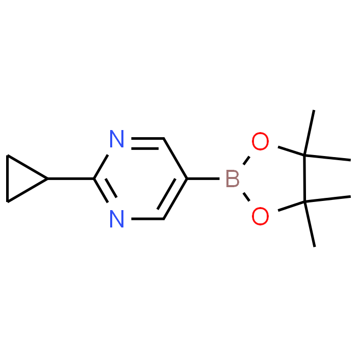 2-Cyclopropyl-5-(4,4,5,5-tetramethyl-1,3,2-dioxaborolan-2-yl)pyrimidine