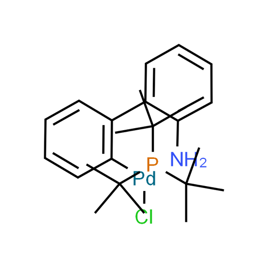 Chloro[(tri-tert-butylphosphine)-2-(2-aminobiphenyl)] palladium(II)