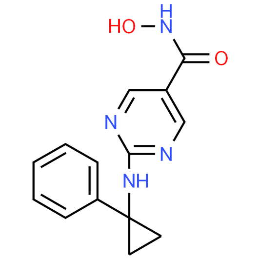 N-Hydroxy-2-((1-phenylcyclopropyl)amino)pyrimidine-5-carboxamide