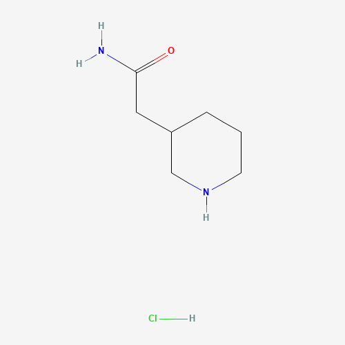 2-(Piperidin-3-yl)acetamide hydrochloride