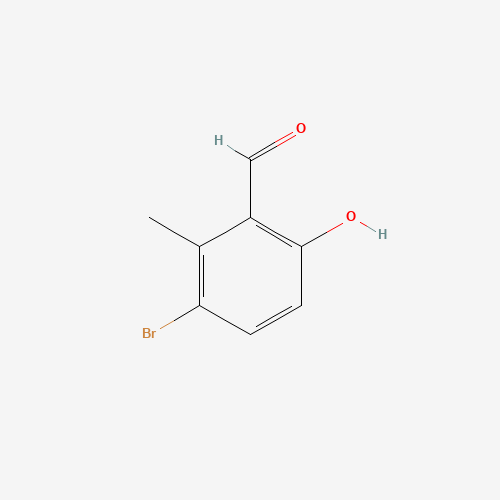 3-Bromo-6-hydroxy-2-methylbenzaldehyde