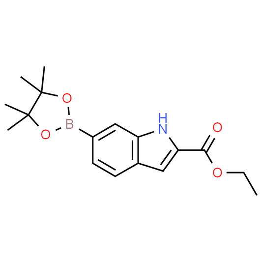 Ethyl 6-(4,4,5,5-tetramethyl-1,3,2-dioxaborolan-2-yl)-1H-indole-2-carboxylate