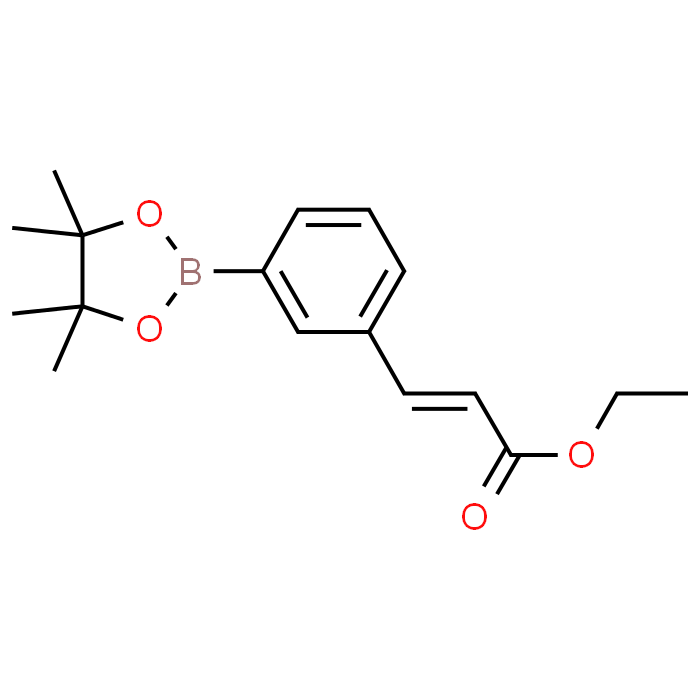 (E)-Ethyl 3-(3-(4,4,5,5-tetramethyl-1,3,2-dioxaborolan-2-yl)phenyl)acrylate