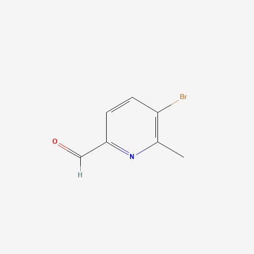 5-Bromo-6-methylpicolinaldehyde