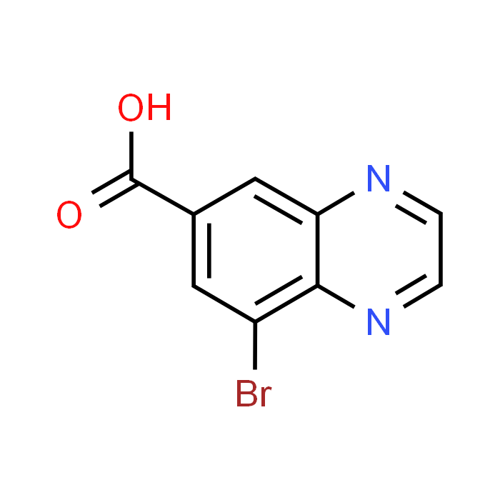 8-Bromoquinoxaline-6-carboxylic acid