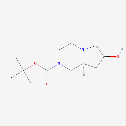 (7S,8aS)-tert-Butyl 7-hydroxyhexahydropyrrolo[1,2-a]pyrazine-2(1H)-carboxylate