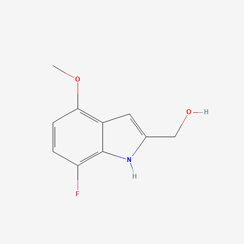 (7-fluoro-4-methoxy-1H-indol-2-yl)methanol