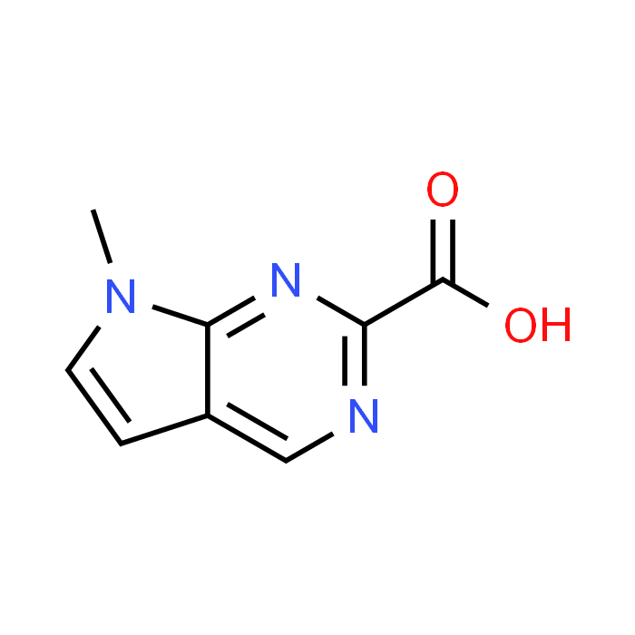 7-Methyl-7H-pyrrolo[2,3-d]pyrimidine-2-carboxylic acid