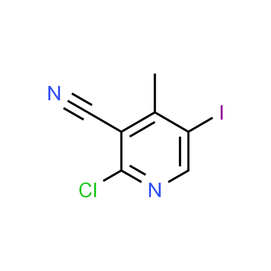 2-Chloro-5-iodo-4-methylnicotinonitrile