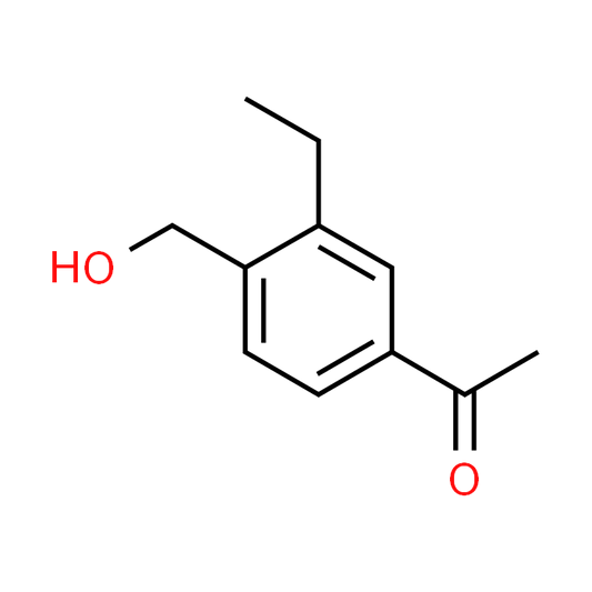 1-(3-Ethyl-4-(hydroxymethyl)phenyl)ethanone