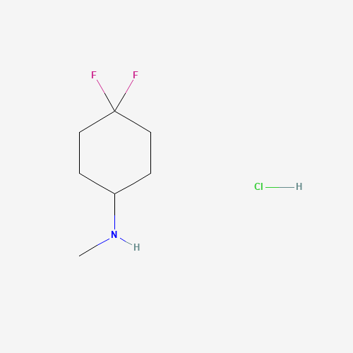 4,4-Difluoro-N-methylcyclohexan-1-amine hydrochloride