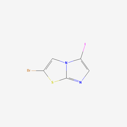 2-Bromo-5-iodoimidazo[2,1-b]thiazole