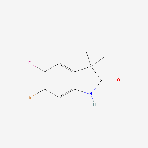 6-Bromo-5-fluoro-3,3-dimethyl-2,3-dihydro-1H-indol-2-one