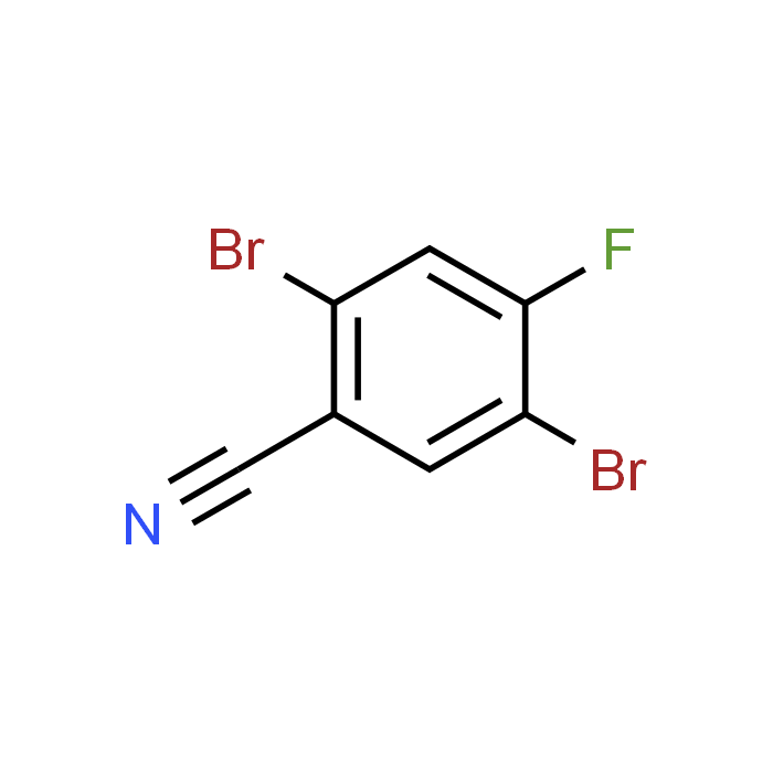 2,5-Dibromo-4-fluorobenzonitrile