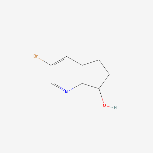 3-Bromo-6,7-dihydro-5H-cyclopenta[b]pyridin-7-ol