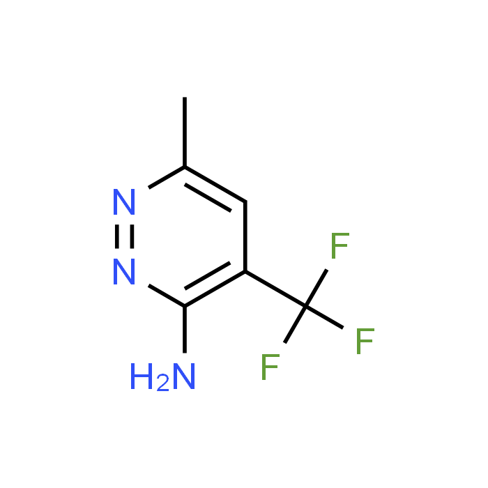 6-Methyl-4-(trifluoromethyl)pyridazin-3-amine