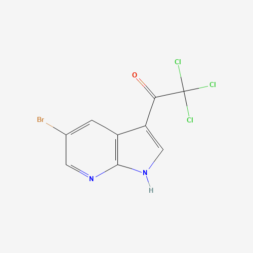1-(5-Bromo-1H-pyrrolo[2,3-b]pyridin-3-yl)-2,2,2-trichloroethanone