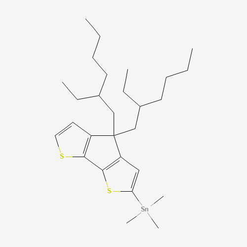 (4,4-Bis(2-ethylhexyl)-4H-cyclopenta[2,1-b:3,4-b']dithiophen-2-yl)trimethylstannane