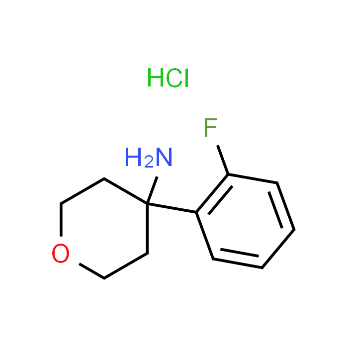 4-(2-Fluorophenyl)tetrahydro-2H-pyran-4-amine hydrochloride
