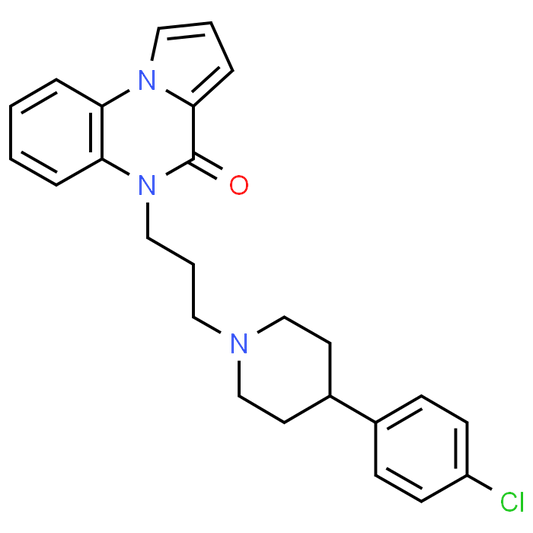 5-(3-(4-(4-Chlorophenyl)piperidin-1-yl)propyl)pyrrolo[1,2-a]quinoxalin-4(5H)-one