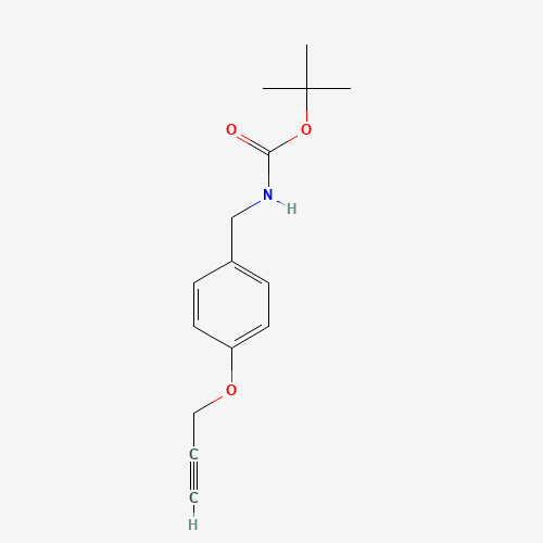 tert-Butyl (4-(prop-2-yn-1-yloxy)benzyl)carbamate