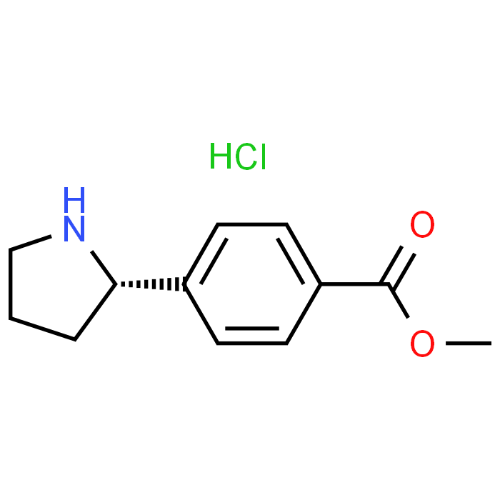 Methyl (S)-4-(pyrrolidin-2-yl)benzoate hydrochloride