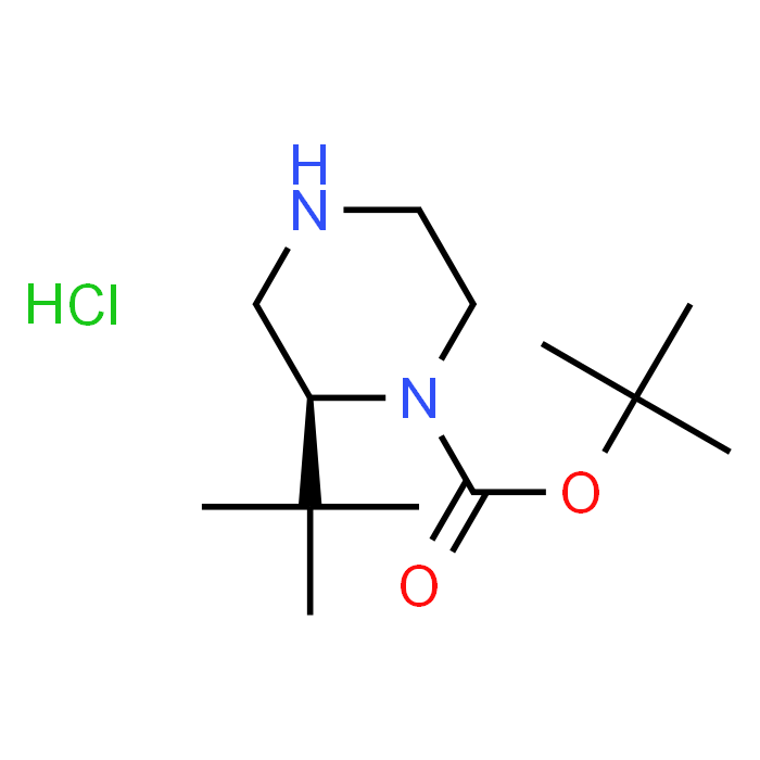 (S)-tert-Butyl 2-(tert-butyl)piperazine-1-carboxylate hydrochloride