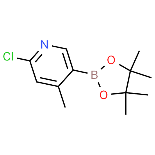 2-Chloro-4-methyl-5-(4,4,5,5-tetramethyl-1,3,2-dioxaborolan-2-yl)pyridine