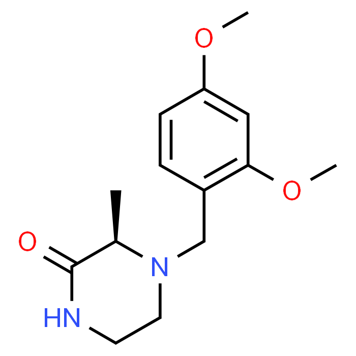 (R)-4-(2,4-Dimethoxybenzyl)-3-methylpiperazin-2-one