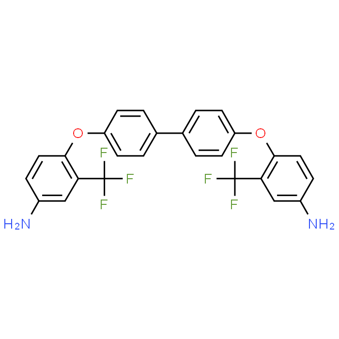 4,4'-([1,1'-Biphenyl]-4,4'-diylbis(oxy))bis(3-(trifluoromethyl)aniline)