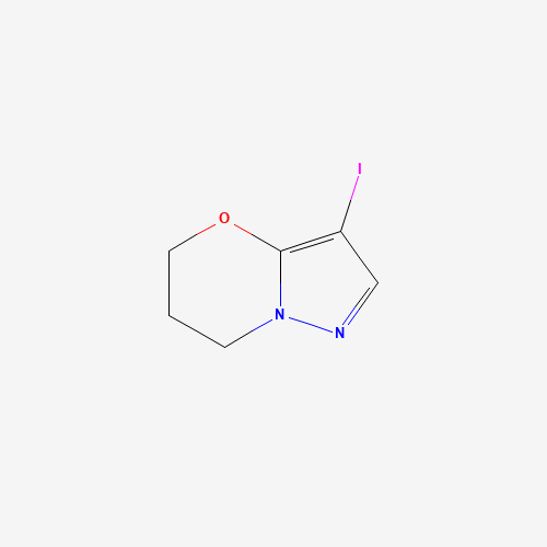 3-Iodo-6,7-dihydro-5H-pyrazolo[5,1-b][1,3]oxazine