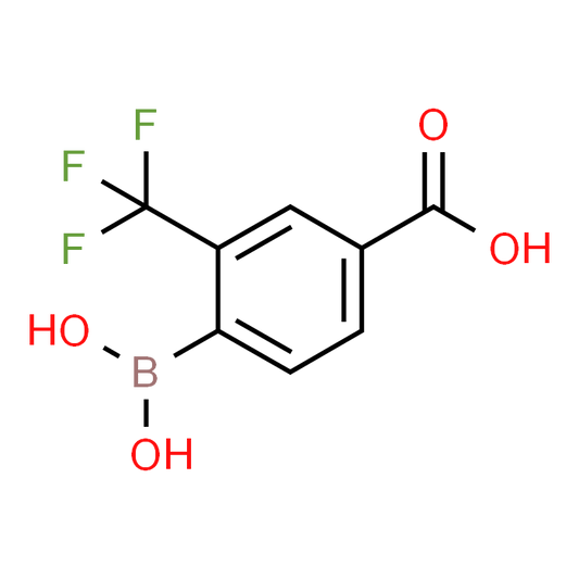 4-Borono-3-(trifluoromethyl)benzoic acid