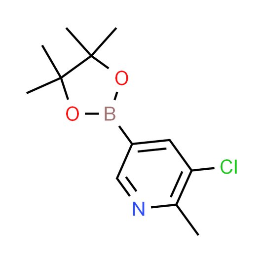 3-Chloro-2-methyl-5-(4,4,5,5-tetramethyl-1,3,2-dioxaborolan-2-yl)pyridine