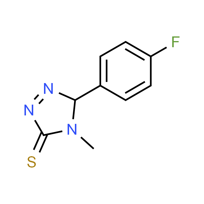 5-(4-Fluorophenyl)-4-methyl-4H-1,2,4-triazole-3-thiol - Achmem