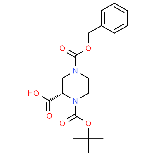 (S)-4-((Benzyloxy)carbonyl)-1-(tert-butoxycarbonyl)piperazine-2-carboxylic acid