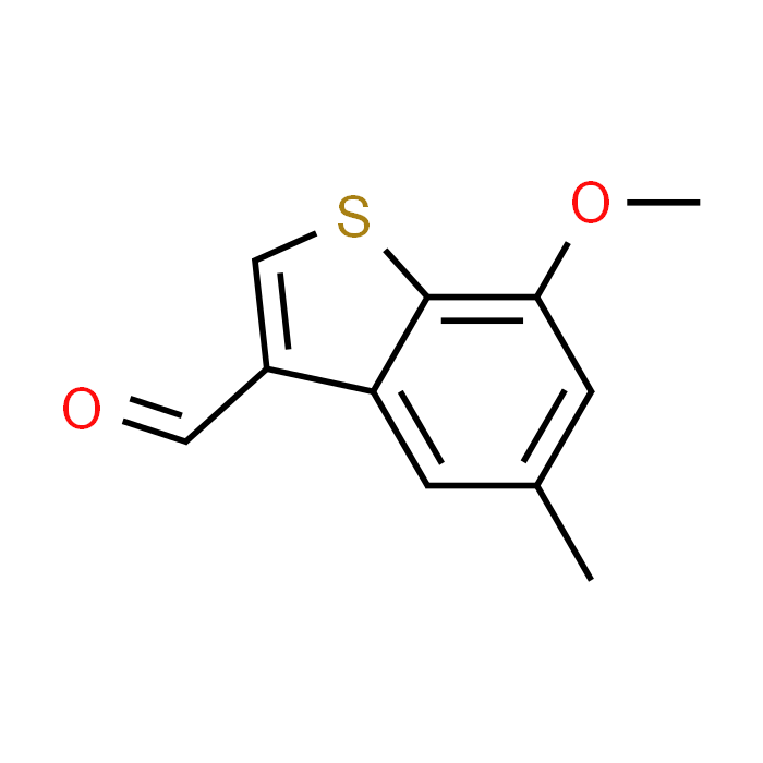 7-Methoxy-5-methylbenzo[b]thiophene-3-carbaldehyde