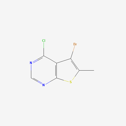 5-bromo-4-chloro-6-methylthieno[2,3-d]pyrimidine
