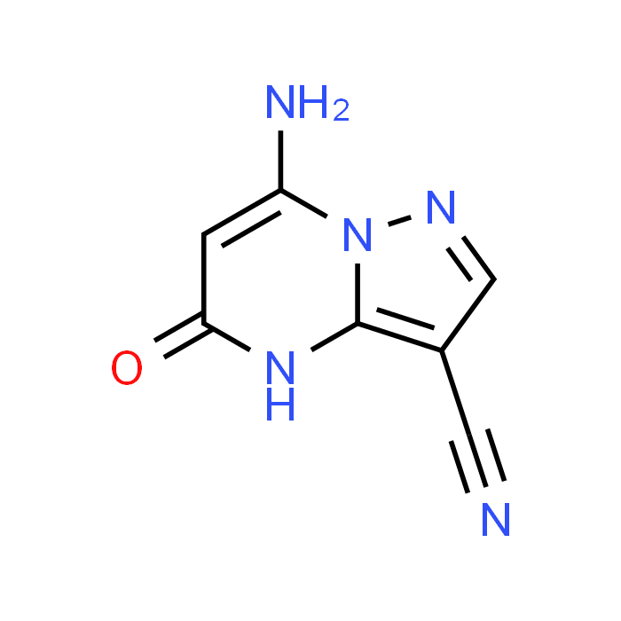 7-Amino-4,5-dihydro-5-oxo-pyrazolo[1,5-a]pyrimidine-3-carbonitrile