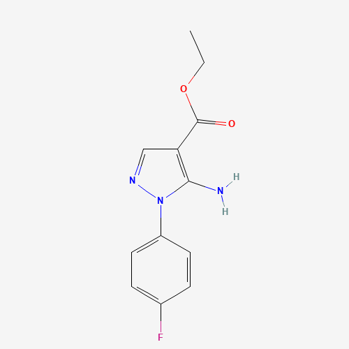 Ethyl 5-amino-1-(4-fluorophenyl)-1H-pyrazole-4-carboxylate