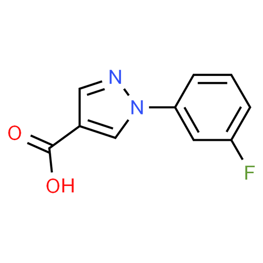 1-(3-Fluorophenyl)-1H-pyrazole-4-carboxylic acid
