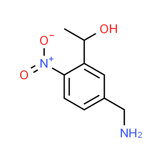 1-(5-(Aminomethyl)-2-nitrophenyl)ethanol