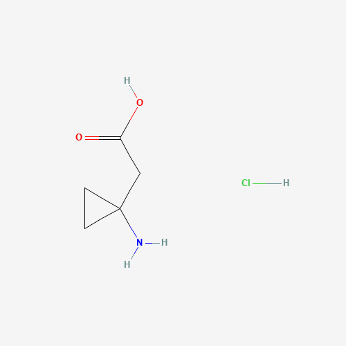 2-(1-Aminocyclopropyl)acetic acid hydrochloride