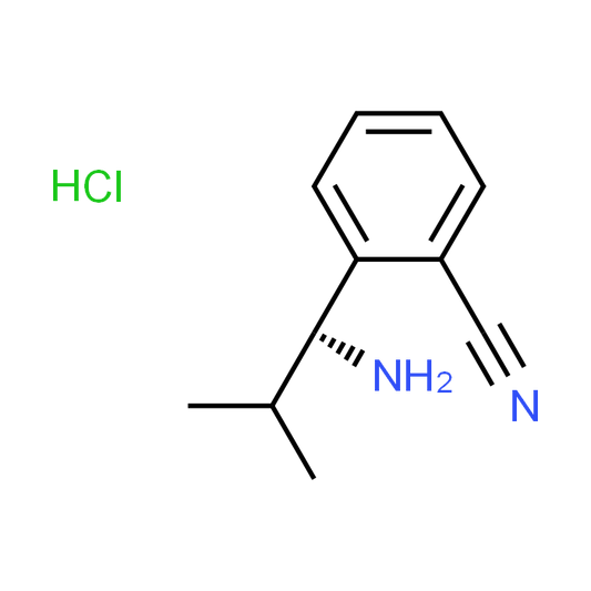 (S)-2-(1-Amino-2-methylpropyl)benzonitrile hydrochloride