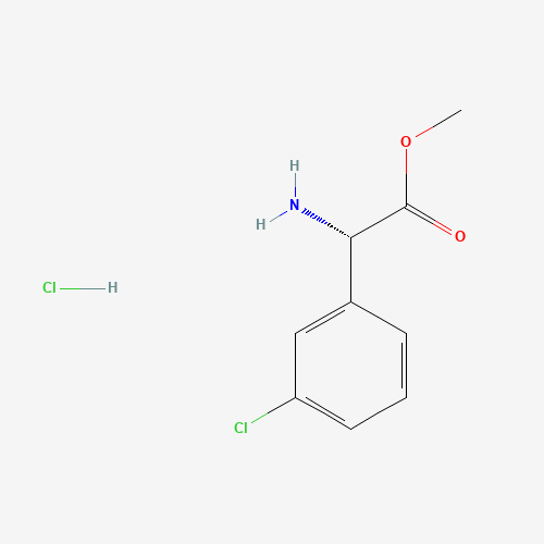 Methyl (S)-a-Amino-3-chloro-benzeneacetate hydrochloride