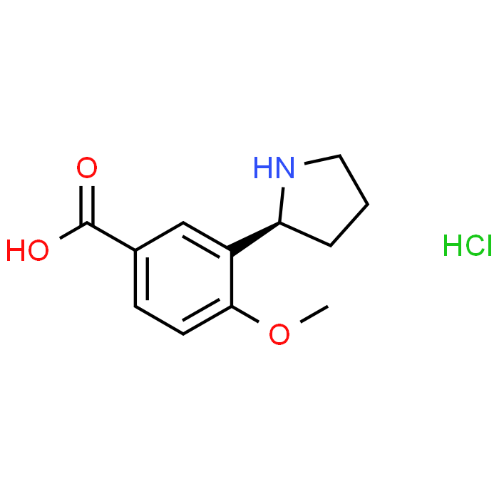 (S)-4-Methoxy-3-(pyrrolidin-2-yl)benzoic acid hydrochloride