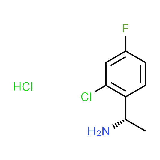 (1S)-1-(2-Chloro-4-fluorophenyl)ethan-1-amine hydrochloride