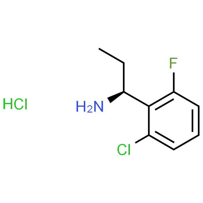 (S)-1-(2-chloro-6-fluorophenyl)propan-1-amine hcl