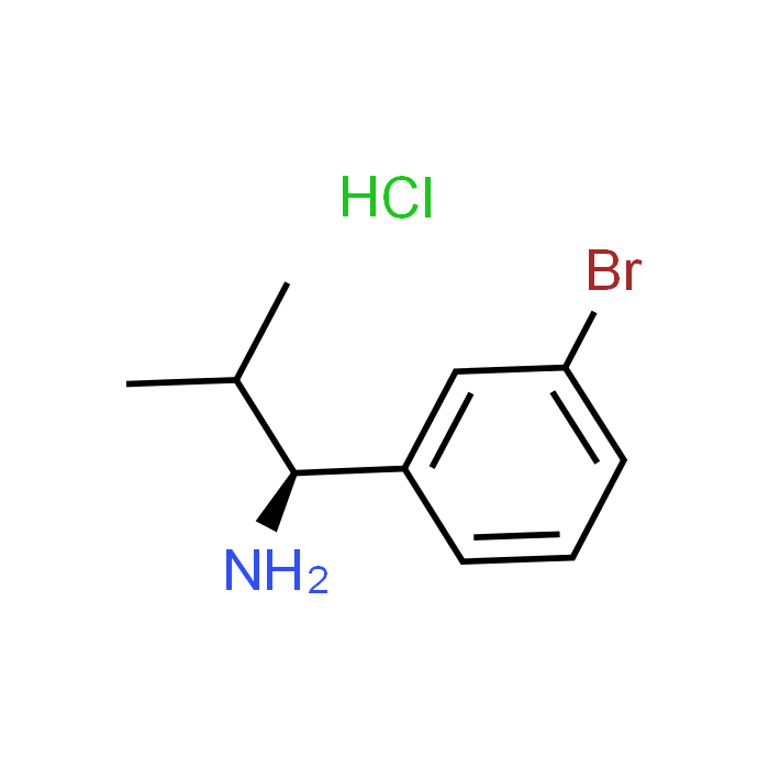 (S)-1-(3-Bromophenyl)-2-methylpropan-1-amine hydrochloride